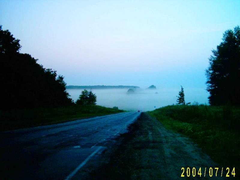 Туманное утро. Курская область.